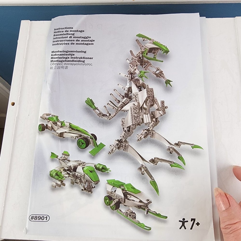 Erector Speed Play 4 Models Building Set Motorized T-Rex - Picture 6 of 6